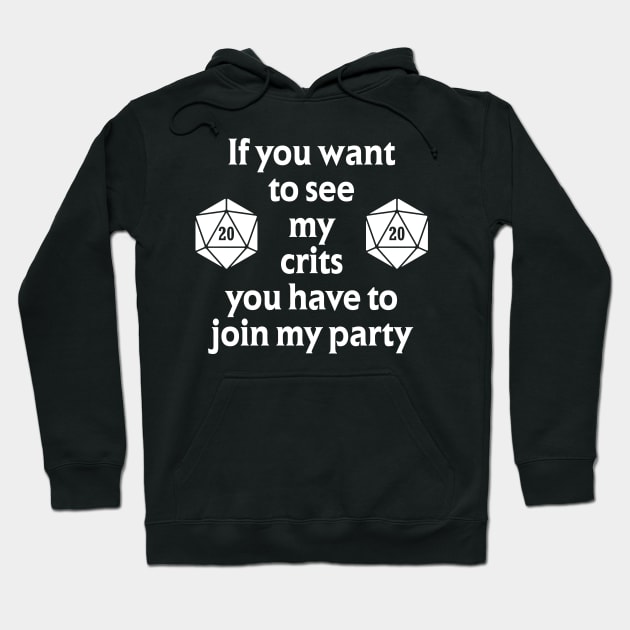 If you want to see my Crits join my Party Hoodie by OfficialTeeDreams